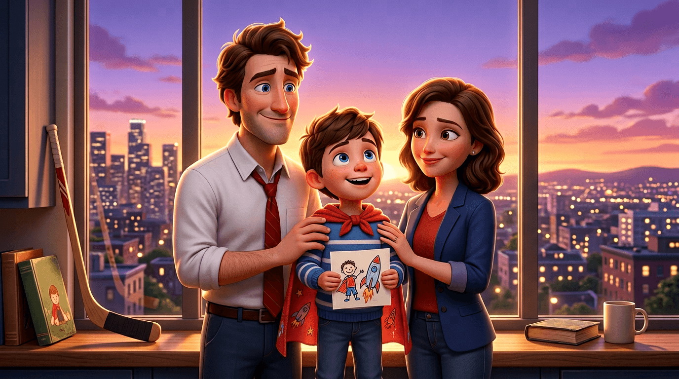 Rocket Rob — family poster